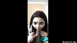 Mi Cuñada Caliente me Chupa la Polla mientras Habla por Movil con su Marido NTR JAV